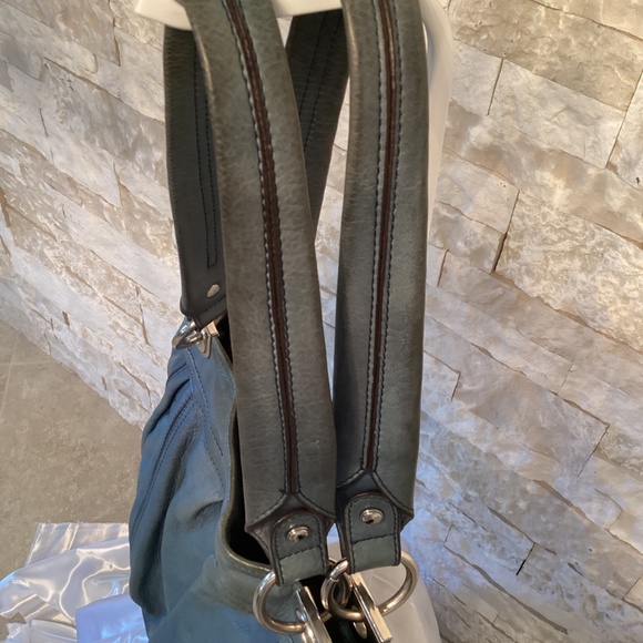B. Makowsky Pebble Leather Bucket Crossbody - Picture 6 of 15